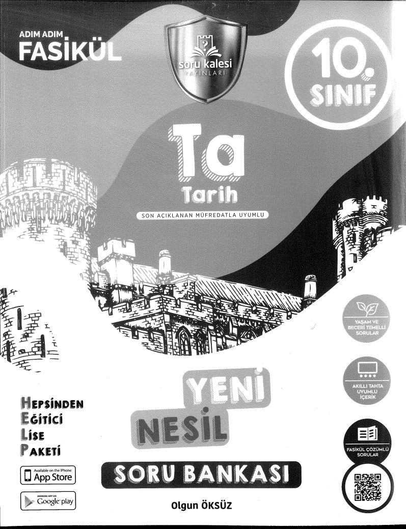 TA TARİH YENİ NESİL SORU BANKASI ADIM ADIM FASİKÜL