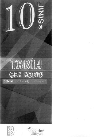TARİH ÇEK KOPAR