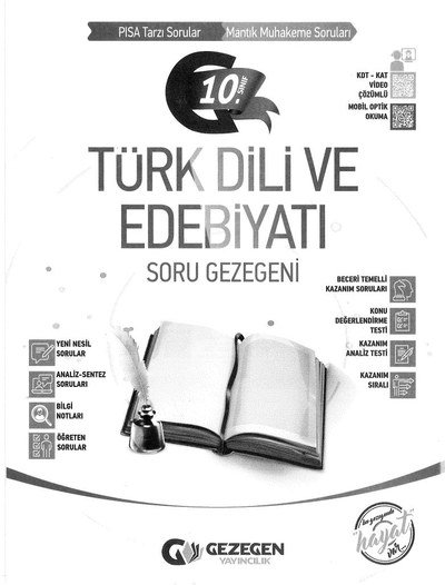 TÜRK DİLİ VE EDEBİYATI SORU GEZEGENİ Fotokopi.SHOP - Öğrencilerin Marketi!