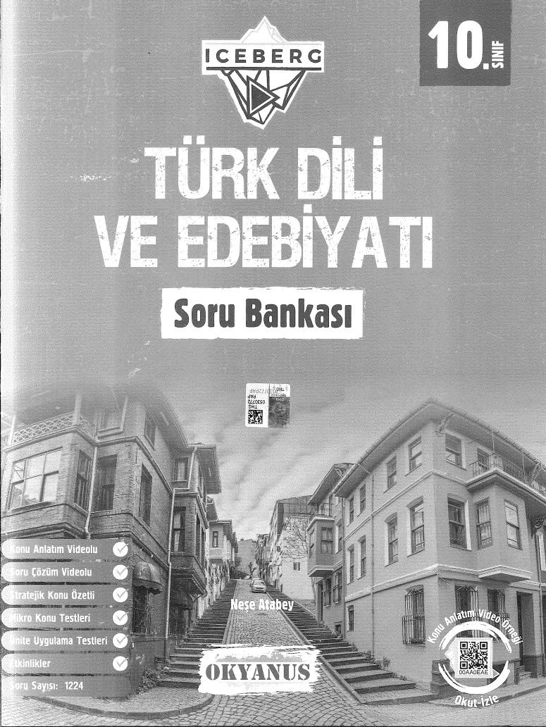TÜRK DİLİ VE EDEBİYATI SORU BANKASI