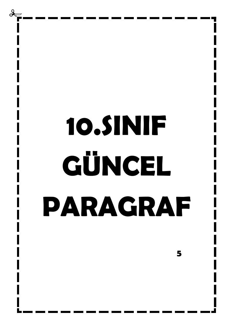 GÜNCEL PARAGRAF