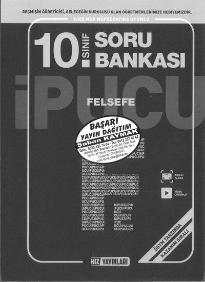 SORU BANKASI FELSEFE