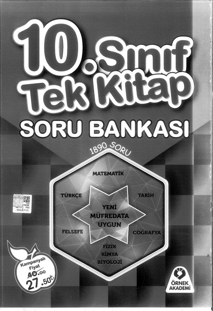 TEK KİTAP SORU BANKASI