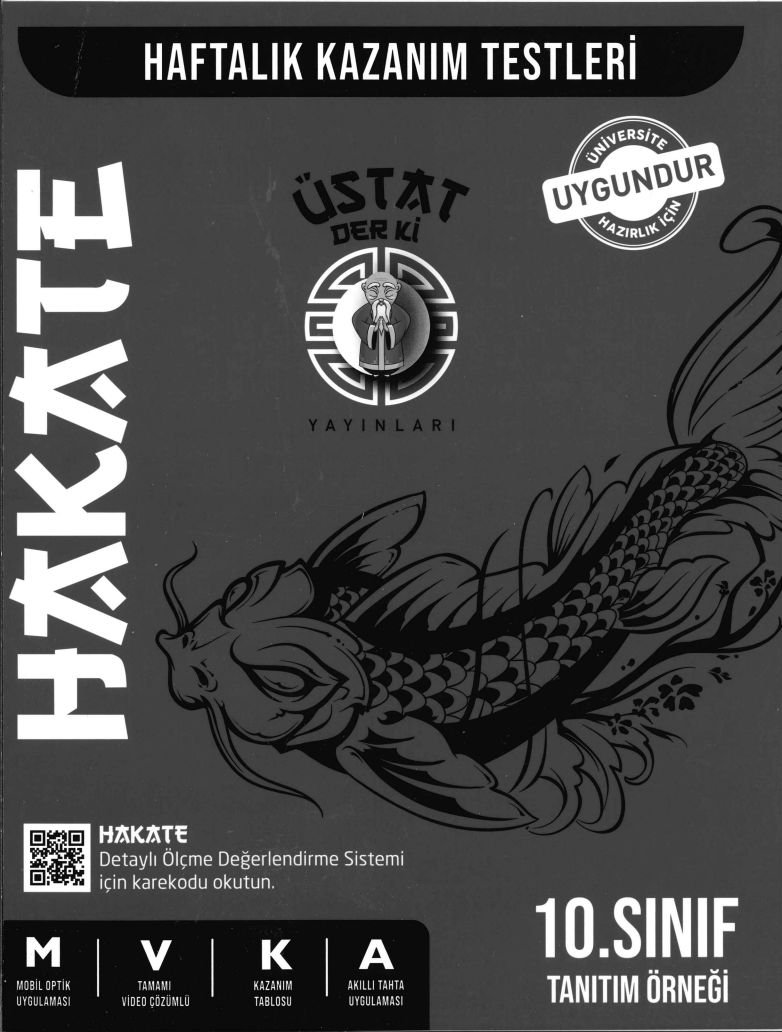 HAFTALIK KAZANIM TESTLERİ HAKATE MVKA