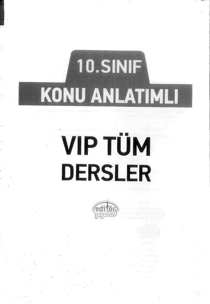 KONU ANLATIMLI VİP TÜM DERSLER