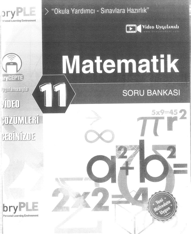 MATEMATİK SORU BANKASI VİDEO ÇÖZÜMLERİ CEBİNİZDE