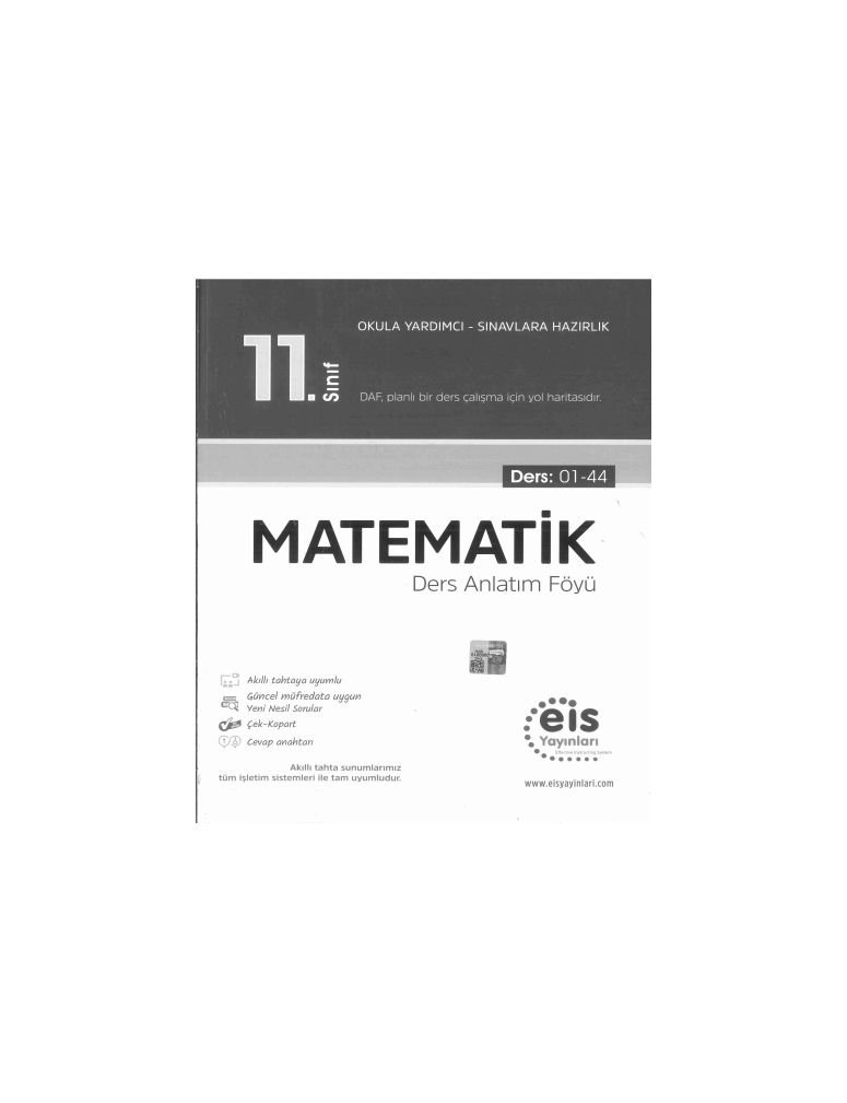 MATEMATİK DERS ANLATIM FÖYÜ