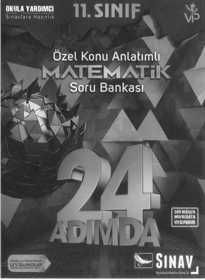 ÖZEL KONU ANLATIMLI MATEMATİK SORU BANKASI 24 ADIMDA Fotokopi.SHOP - Öğrencilerin Marketi!