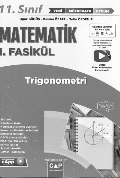 MATEMATİK 1. FASİKÜL TRİGONOMETRİ
