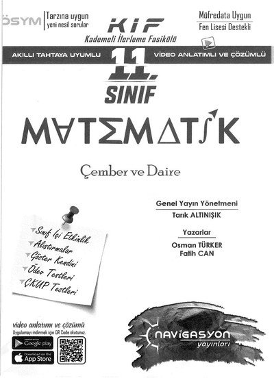 MATEMATİK ÇEMBER VE DAİRE
