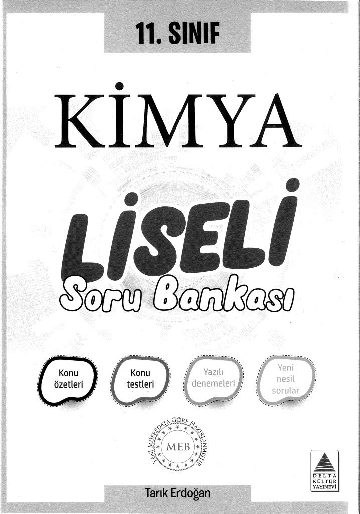KİMYA LİSELİ SORU BANKASI