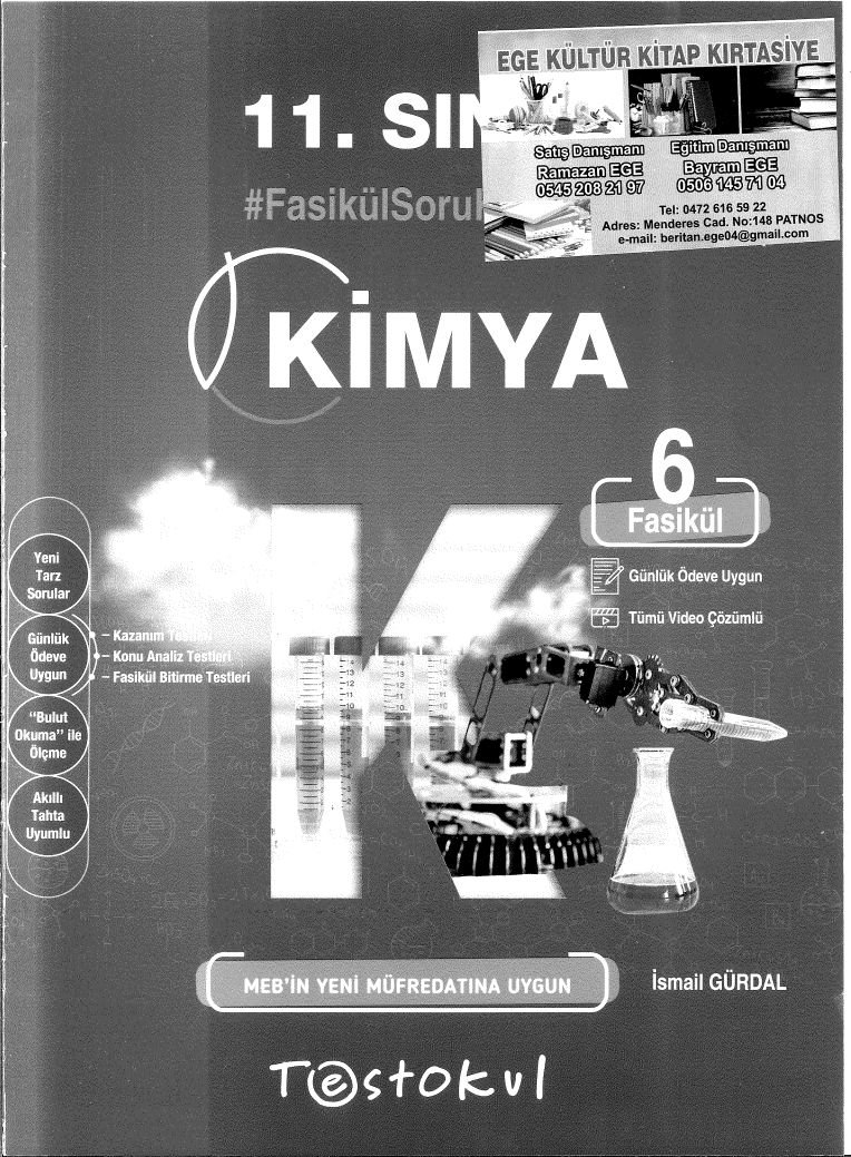 KİMYA FASİKÜL SORU KİTABI