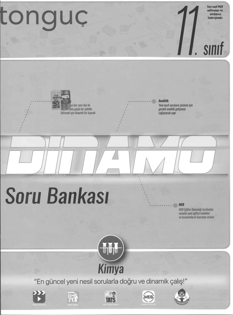 DİNAMO SORU BANKASI KİMYA