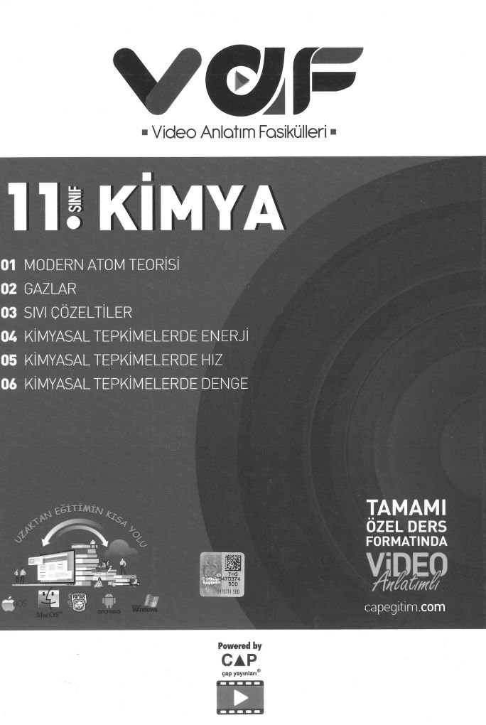 KİMYA VİDEO ANLATIM FASİKÜLLERİ