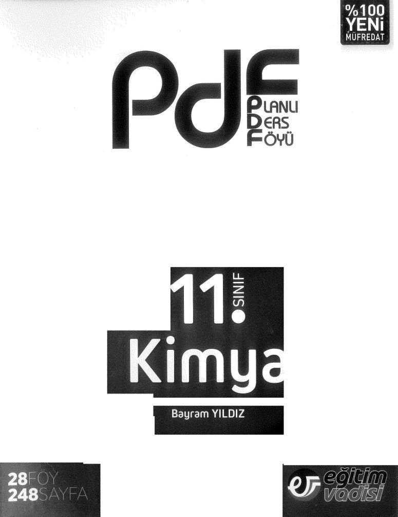 PLANLI DERS FÖYÜ KİMYA 28 FÖY