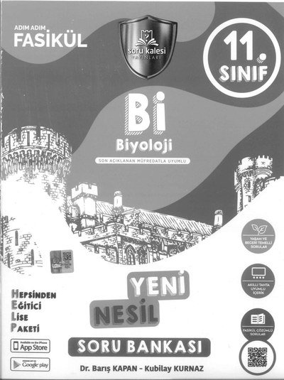 Bİ BİYOLOJİ YENİ NESİL SORU BANKASI ADIM ADIM FASİKÜL Fotokopi.SHOP - Öğrencilerin Marketi!