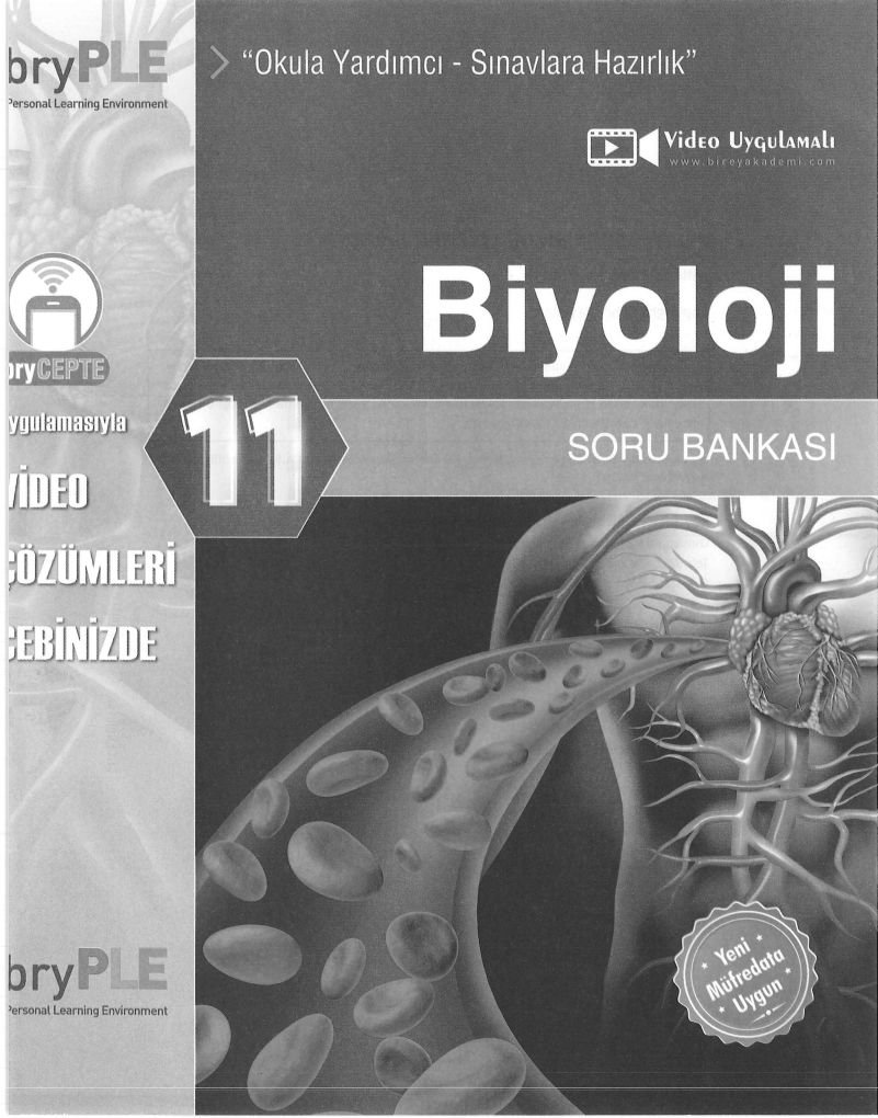 BİYOLOJİ SORU BANKASI