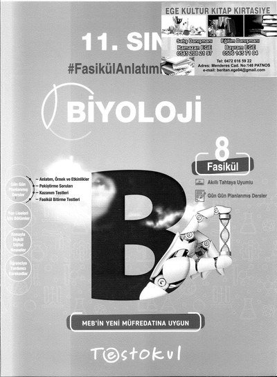 BİYOLOJİ FASİKÜL ANLATIM KİTABI Fotokopi.SHOP - Öğrencilerin Marketi!