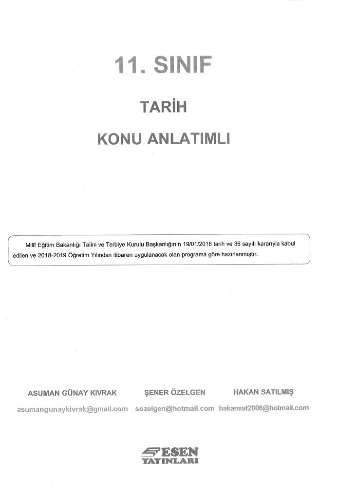 TARİH KONU ANLATIMLI