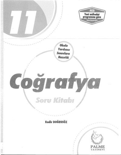 COĞRAFYA SORU KİTABI