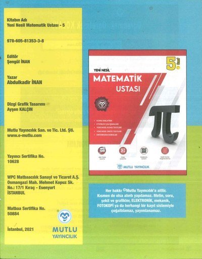 MATEMATİK USTASI