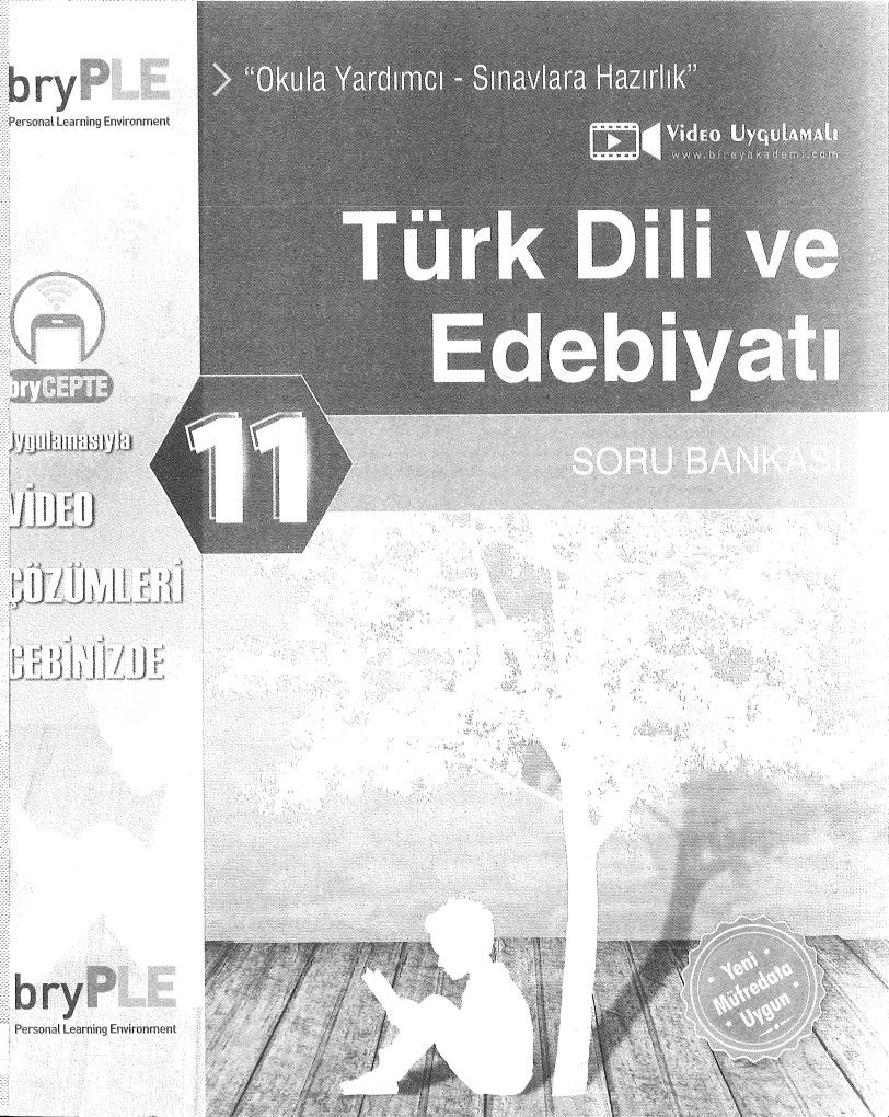 TÜRK DİLİ VE EDEBİYATI SORU BANKASI