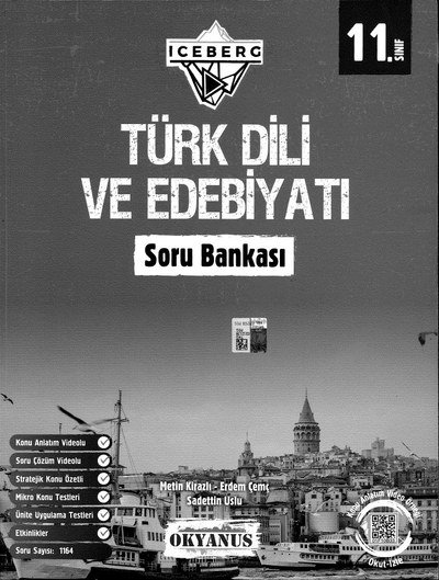 TÜRK DİLİ VE EDEBİYATI SORU BANKASI ICEBERG Fotokopi.SHOP - Öğrencilerin Marketi!