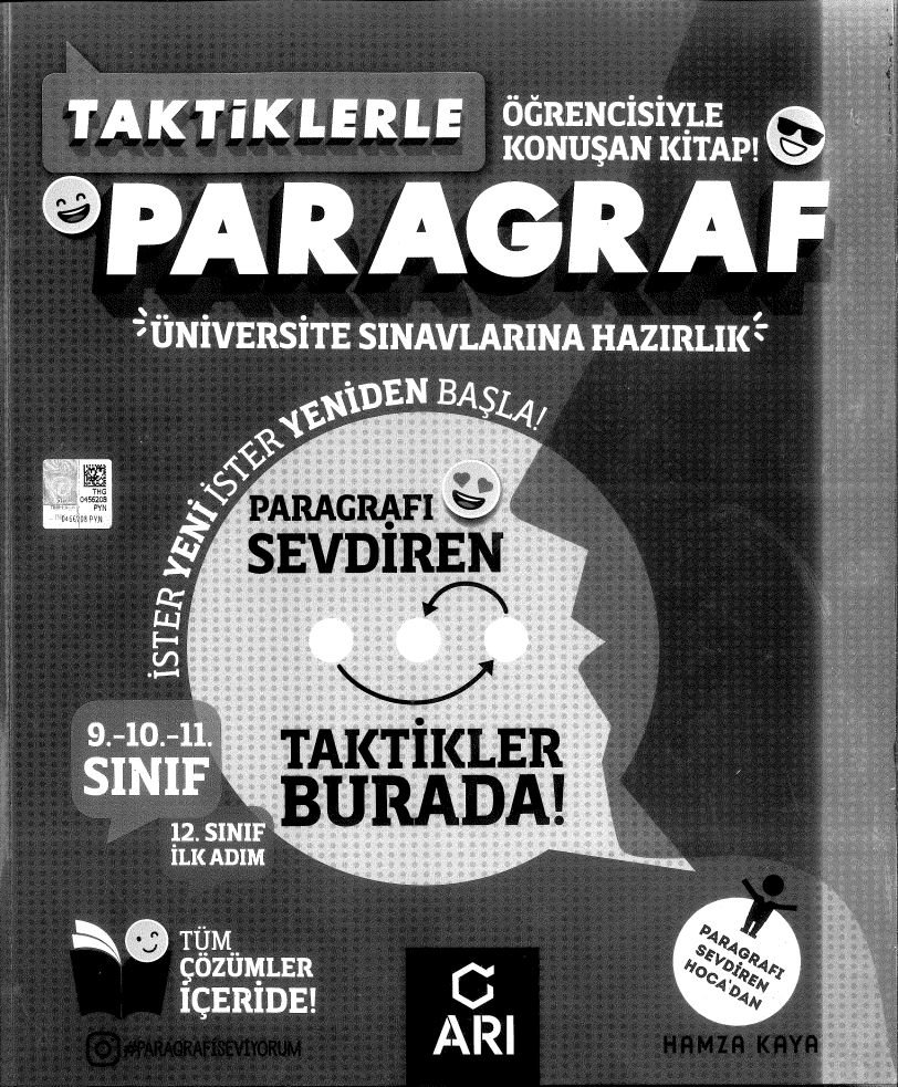 TAKTİKLERLE PARAGRAF TAKTİKLER BURADA