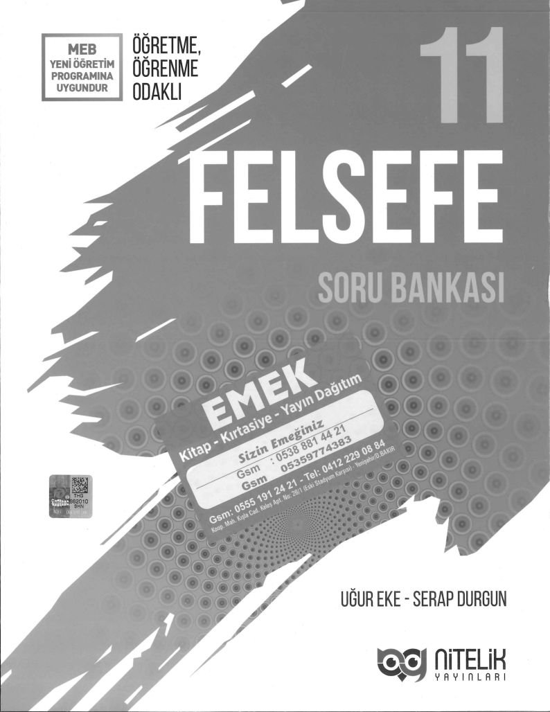 FELSEFE SORU BANKASI