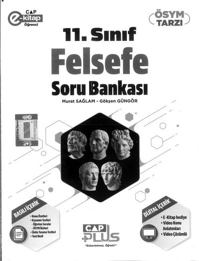 FELSEFE SORU BANKASI Fotokopi.SHOP - Öğrencilerin Marketi!