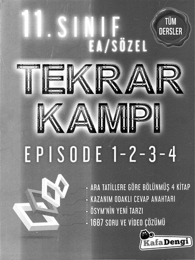 EA/SÖZEL TEKRAR KAMPI EPISODE 1-2-3-4