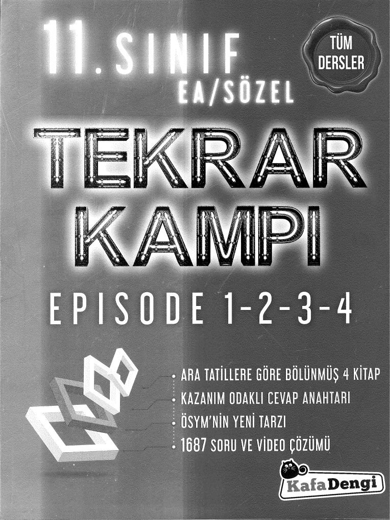 EA/SÖZEL TEKRAR KAMPI EPISODE 1-2-3-4