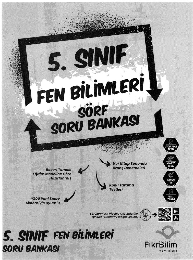 FEN BİLİMLERİ SÖRF SORU BANKASI