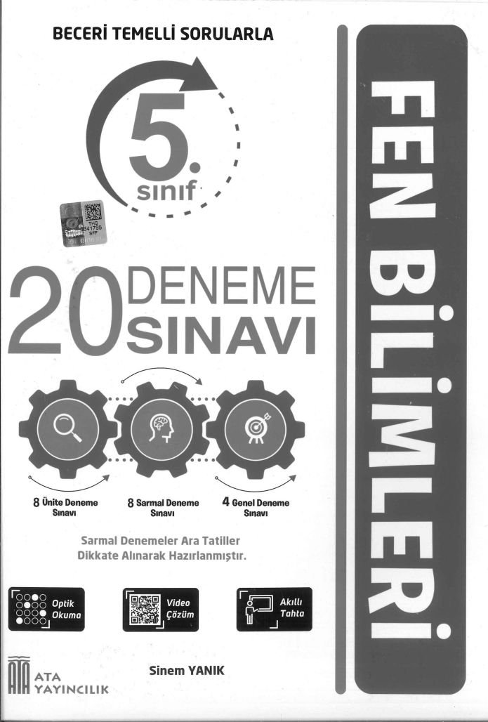 20 DENEME SINAVI FEN BİLİMLERİ