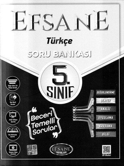 EFSANE TÜRKÇE SORU BANKASI Fotokopi.SHOP - Öğrencilerin Marketi!