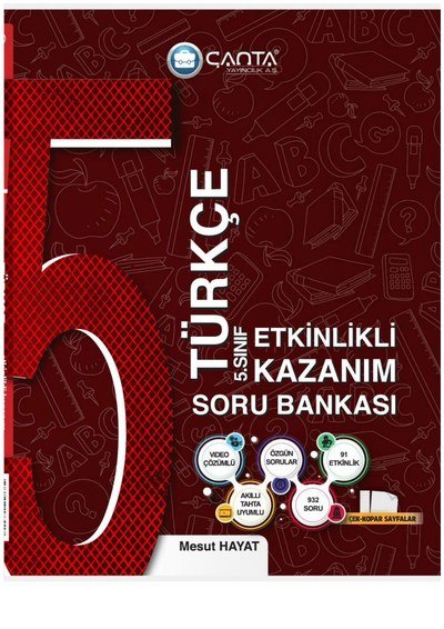 TÜRKÇE ETKİNLİKLİ KAZANIM SORU BANKASI