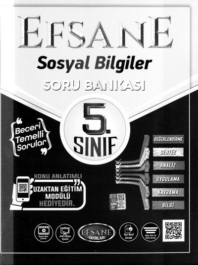 EFSANE SOSYAL BİLGİLER SORU BANKASI Fotokopi.SHOP - Öğrencilerin Marketi!