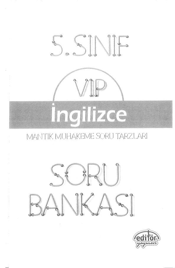 VIP İNGİLİZCE SORU BANKASI
