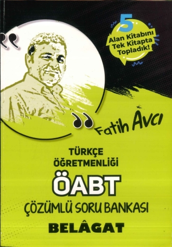 BELAGAT TAMAMI ÇÖZÜMLÜ SORU BANKASI (FATİH AVCI)