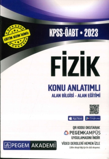 FİZİK KONU ANLATIMLI ALAN BİLGİSİ-ALAN EĞİTİMİ