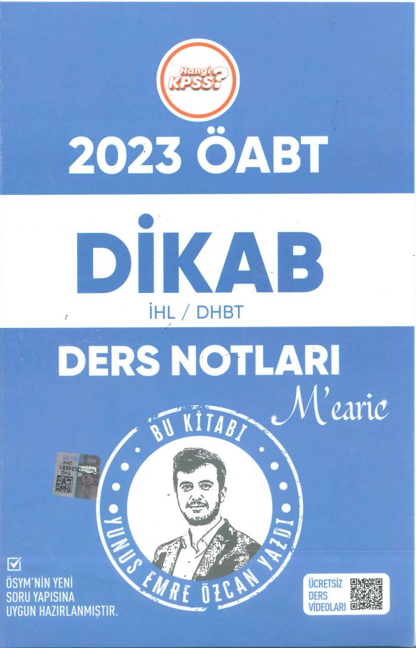 DİKAB MEARİC DERS NOTLARI