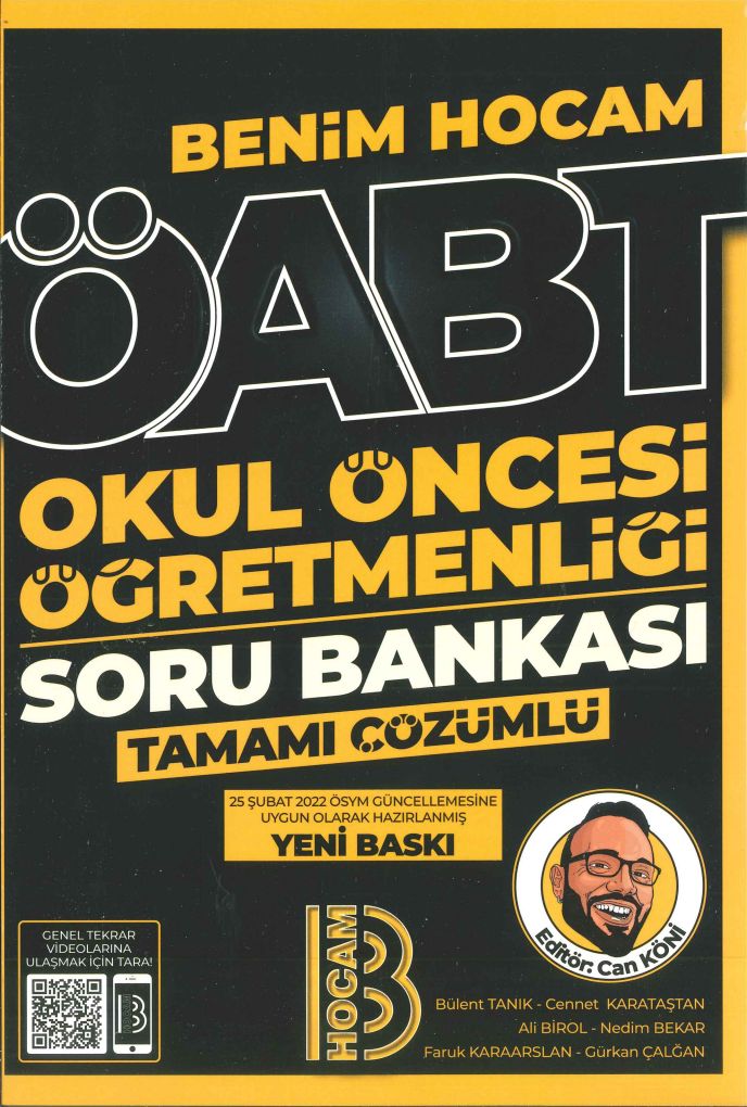OKUL ÖNCESİ ÖĞRETMENLİĞİ TAMAMI ÇÖZÜMLÜ SORU BANKASI