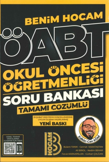 OKUL ÖNCESİ ÖĞRETMENLİĞİ TAMAMI ÇÖZÜMLÜ SORU BANKASI