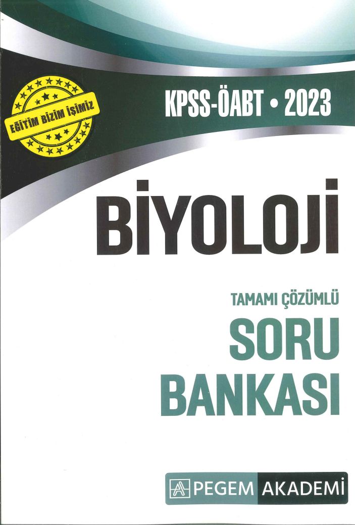 BİYOLOJİ TAMAMI ÇÖZÜMLÜ SORU BANKASI