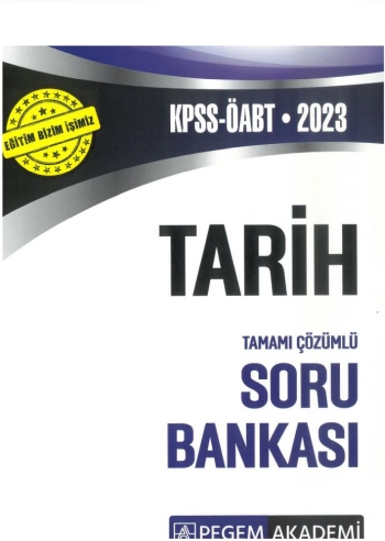 TARİH TAMAMI ÇÖZÜMLÜ SORU BANKASI Fotokopi.SHOP - Öğrencilerin Marketi!