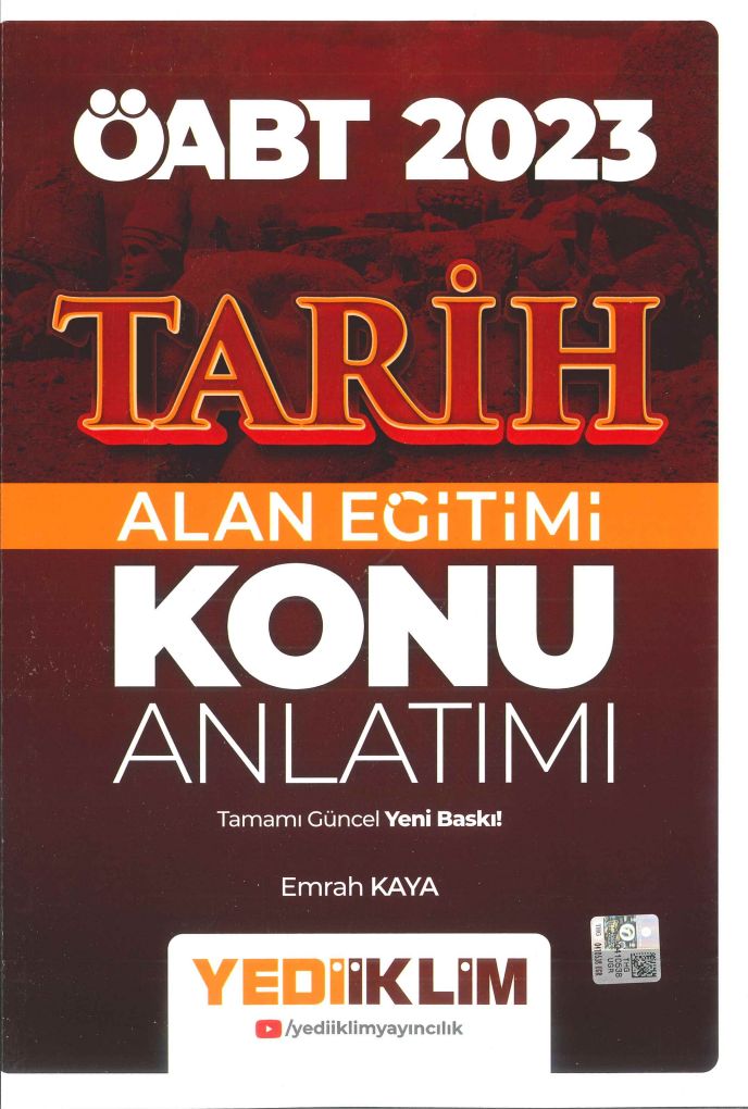 TARİH ALAN EĞİTİMİ KONU ANLATIMI