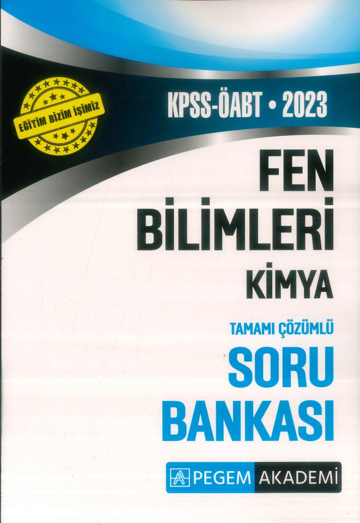 KİMYA TAMAMI ÇÖZÜMLÜ SORU BANKASI