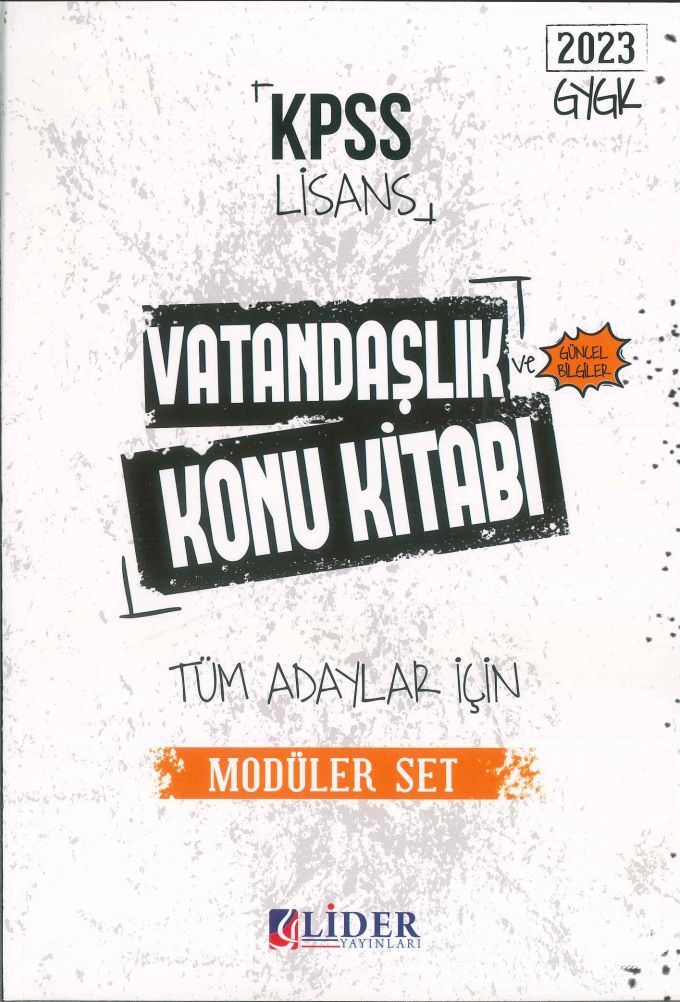 VATANDAŞLIK KONU KİTABI