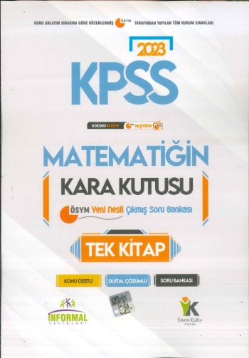 MATEMATİĞİN KARA KUTUSU TEK KİTAP