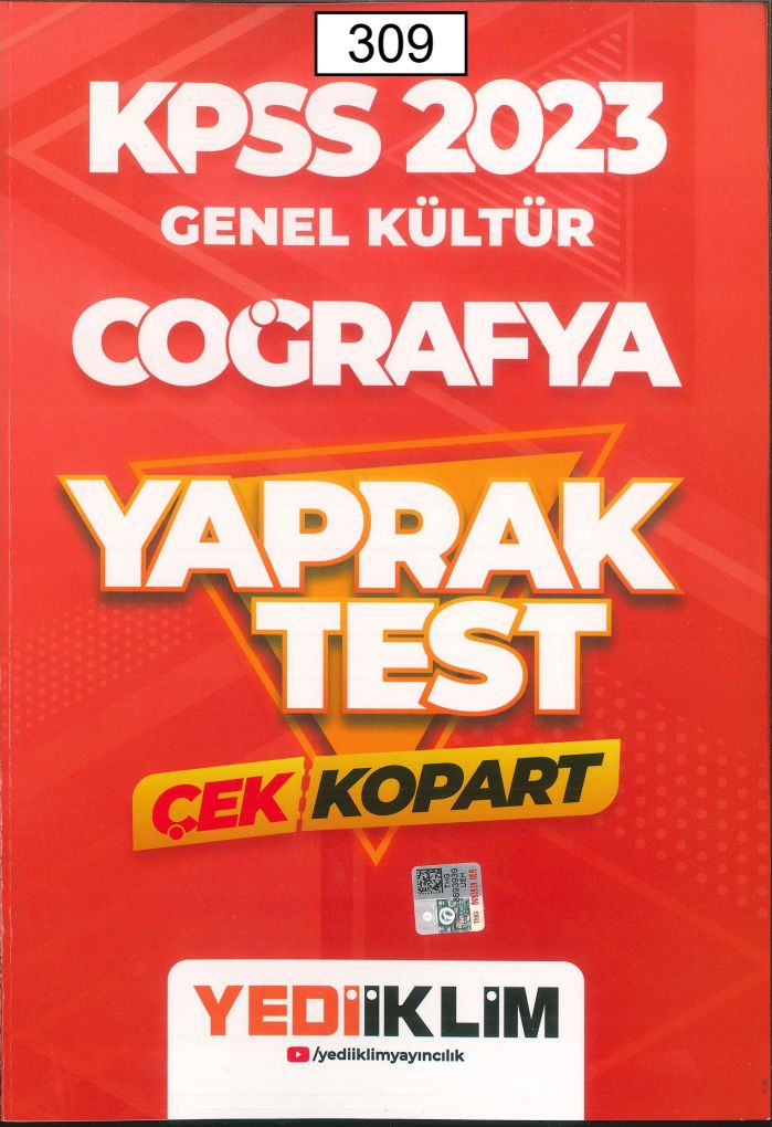 COĞRAFYA ÇEK KOPART YAPRAK TEST